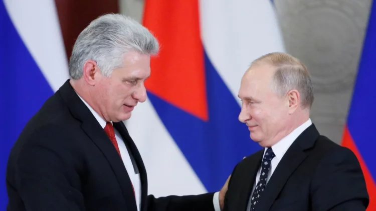 Presiden Kuba dan Putin Bertemu, Bicarakan ‘Situasi Internasional’ Terkini