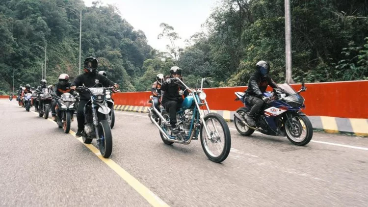Bold Riders Akhiri Ride Xperience 2021 di Kota Padang