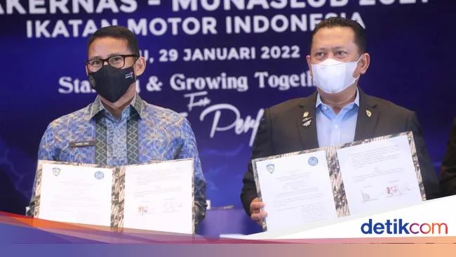 Kembangkan Wisata Otomotif, IMI & Kemenparekraf Teken MoU