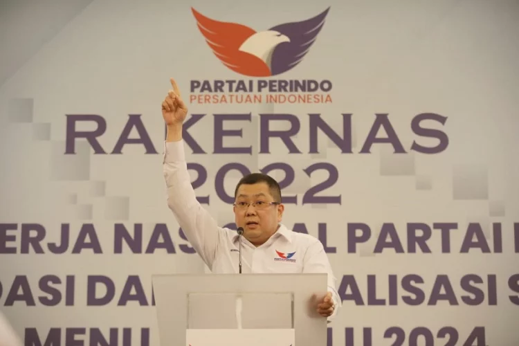 Rakernas Partai Perindo, Hary Tanoesoedibjo: Konsolidasi Perkuat Struktur Organisasi dan Strategi Pemilu
