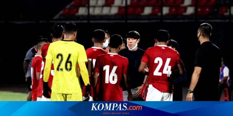 Timnas Indonesia Vs Timor Leste, Shin Tae-yong Tingkatkan Mental Pemain Halaman all