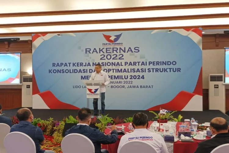 Ikrar 2024 Diserukan di Rakernas Partai Perindo, Hary Tanoesoedibjo: Indonesia Sejahtera, Persatuan Kuat