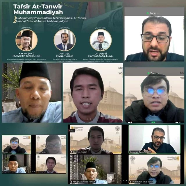 Kenalkan Islam Berkemajuan, Muhammadiyah Turki Gelar Webinar Internasional Bahas Tafsir At-Tanwir