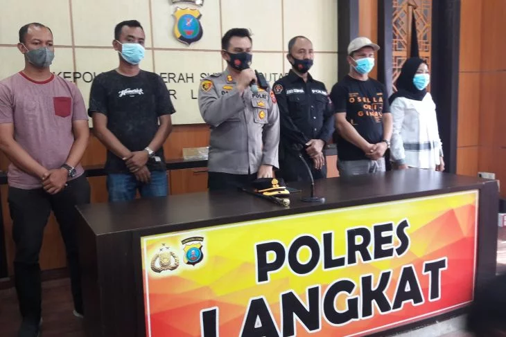 Kapolres Langkat : Tidak ada peristiwa perkelahian di pabrik kelapa sawit - ANTARA News Sumatera Utara