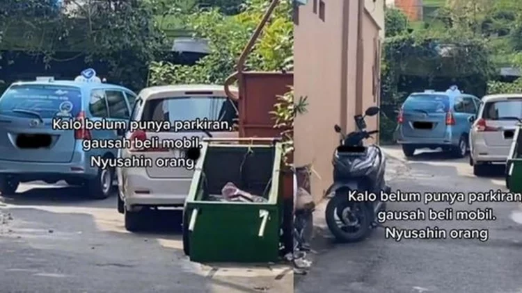 Parkir Sembarangan Bikin Susah Orang Lain, Ini Contohnya