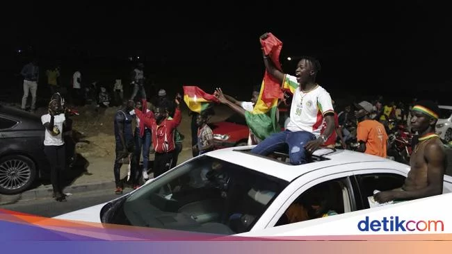 Senegal Juara Piala Afrika, Warga Pesta Kemenangan di Jalanan Dakar