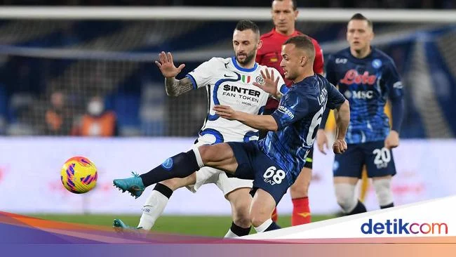 Sengit! Napoli Vs Inter Tuntas 1-1