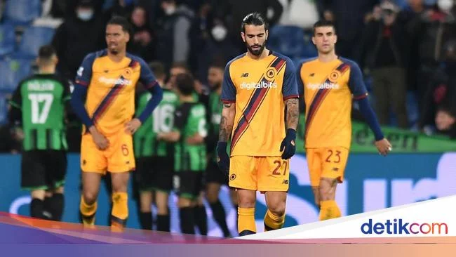Sassuolo Vs Roma: Gol Menit Akhir Amankan Il Lupi dari Kekalahan