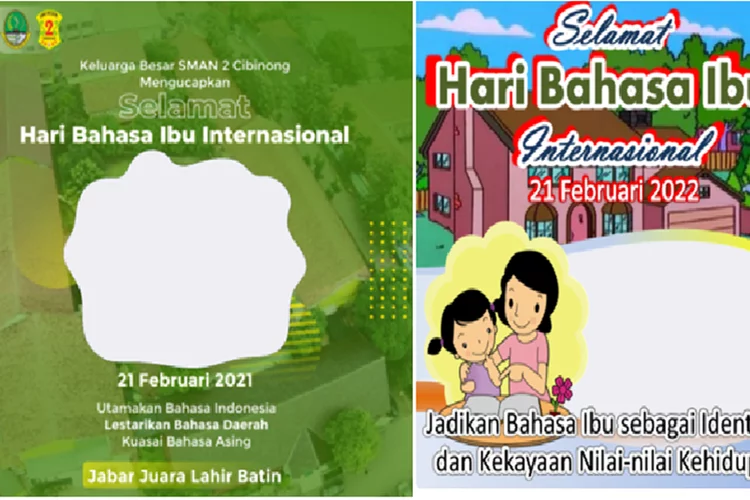 Twibbon Hari Bahasa Ibu Internasional 2022 Terbaru, Bisa Anda Terapkan di WhatsApp, Facebook, hingga Line