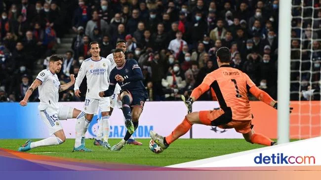 PSG Vs Real Madrid: Gol Dramatis Mbappe Menangkan Les Parisien!