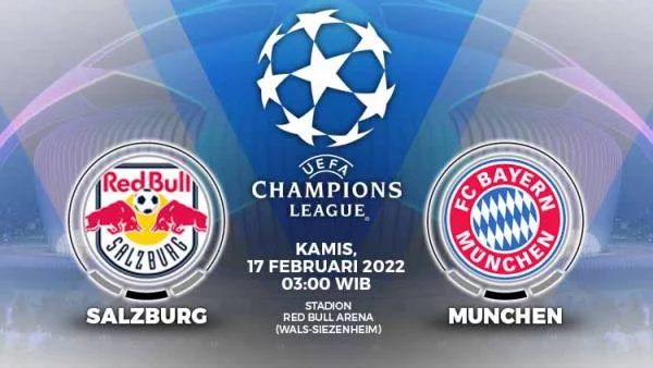 Link Live Streaming Liga Champions: RB Salzburg vs Bayern Munchen