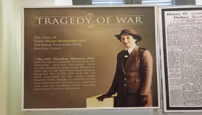 Melihat Peristiwa Perang Dunia II di MTI, Ada Cerita Tentang Vivian Bullwinkel