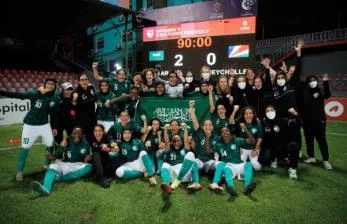 Tim Sepak Bola Wanita Arab Saudi Menang Pertandingan Internasional Pertama