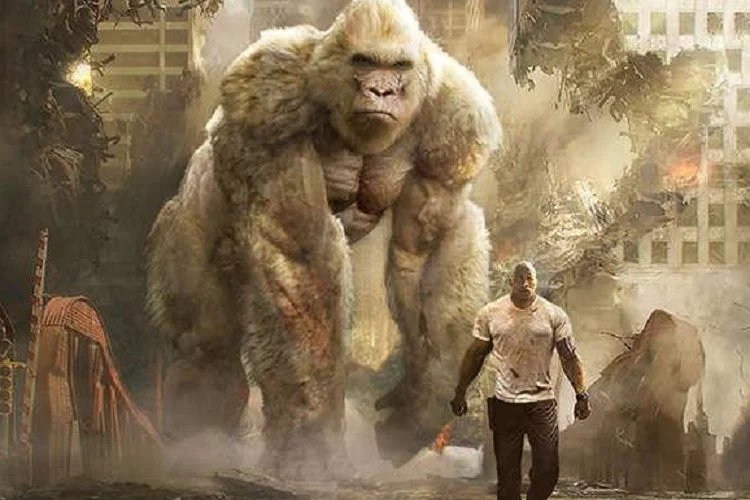 Sinopsis Film Rampage Munculnya 3 Monster Karena Eksperimen Jahat Manusia