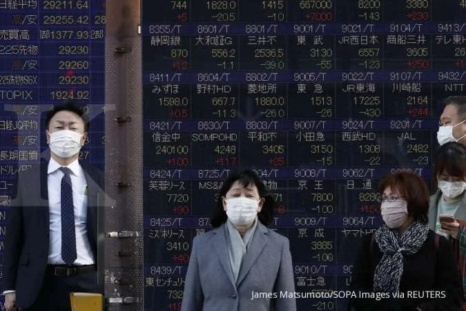 Bursa Asia Ikut Jejak Penurunan Wall Street, Dibayangi Meningkatnya Krisis Ukraina