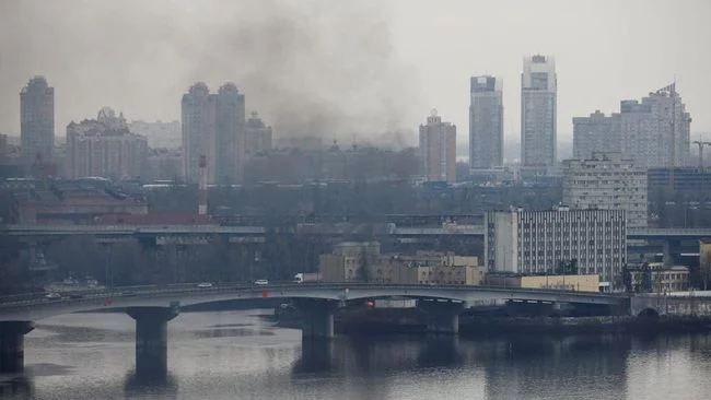 Ledakan Lagi di Pusat Ibu Kota Ukraina, Dibombardir Rudal Rusia