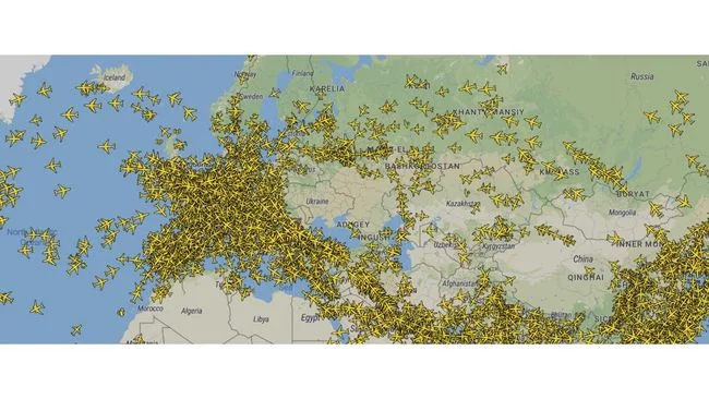 Penerbangan Internasional Kacau Imbas Perang Rusia vs ukraina