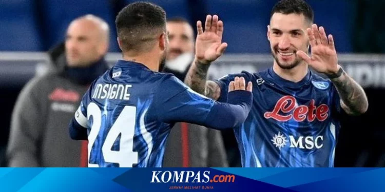 Klasemen Liga Italia: Gol Bersejarah Abraham Bawa Roma Menang, Napoli Gusur Milan di Puncak