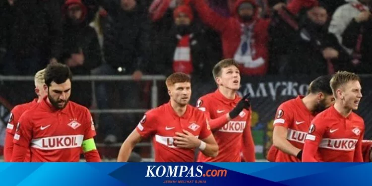 Pernyataan Spartak Moscow Usai 'Didepak' UEFA dari Liga Europa: Kami Dipaksa Patuh...