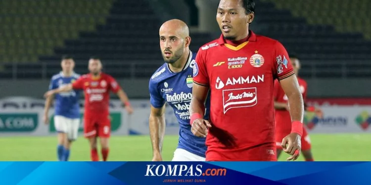 Jadwal Liga 1, Persija Jakarta Vs Persib Bandung Tanding Malam Ini