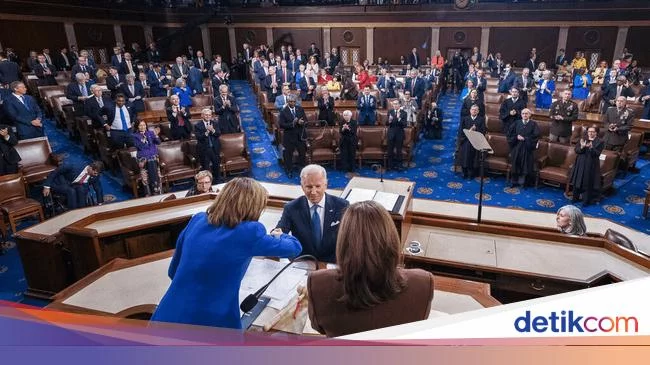 Biden Pidato di Kongres, Dubes Ukraina Jadi Tamu Kehormatan