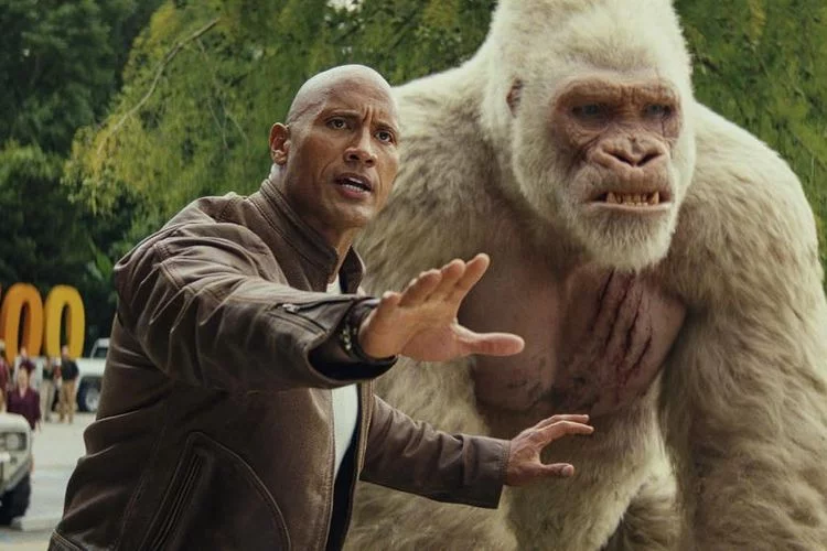 Sinopsis Film Rampage, Aksi Dwayne Johnson Selamatkan Gorila Raksasa - Pikiran-Rakyat.com