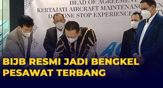 Bandara Internasional Jawa Barat (BIJB) Resmi Bangun Bengkel Pesawat Terbang