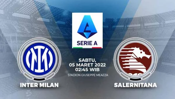 Link Live Streaming Pertandingan Liga Italia: Inter Milan vs Salernitana