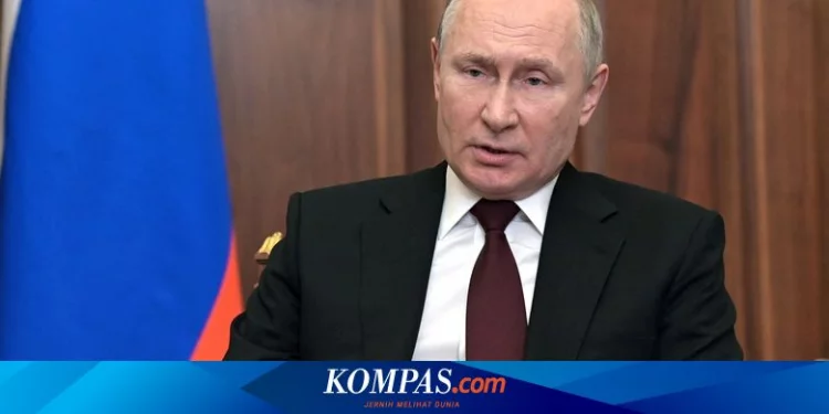 Putin Sebut Sanksi Barat Serupa dengan Deklarasi Perang Halaman all