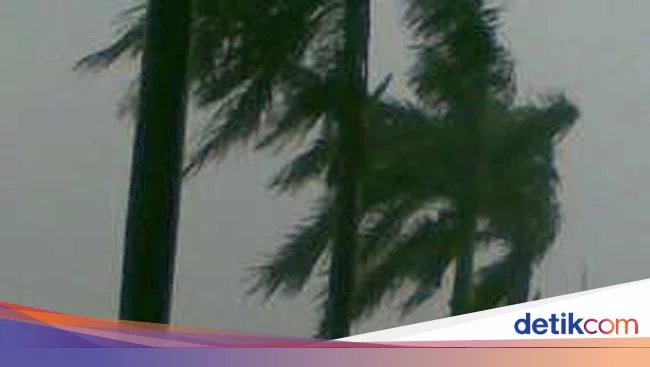 BMKG Jelaskan Pemicu Angin Kencang di Jabodetabek Kemarin