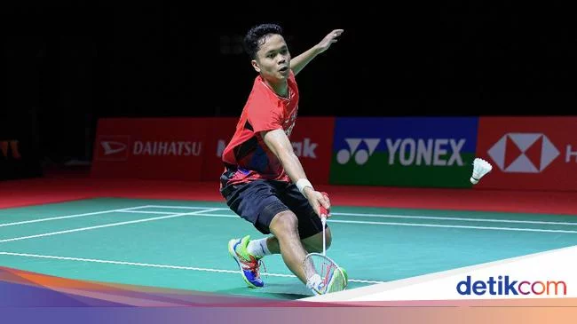 German Open 2022: Anthony Ginting Terhenti di 16 Besar