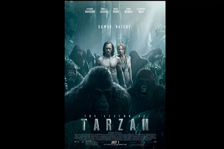 Sinopsis Film The Legend of Tarzan Tayang Malam Ini, Kembalinya Penguasa Rimba ke Hutan