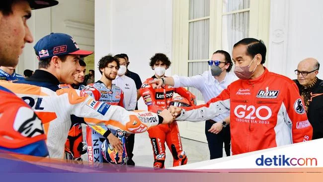 Pebalap MotoGP Ungkap Kesan Bertemu Jokowi Jelang Race di Mandalika