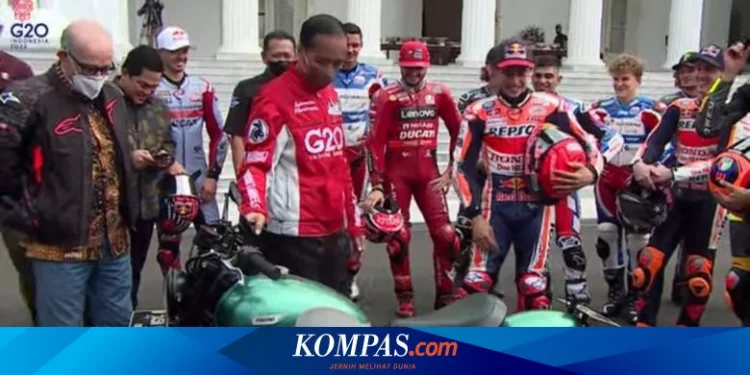 Tak Ikut Konvoi Bersama Pebalap MotoGP, Jokowi: Saya Enggak Boleh Naik Motor, Jadi Saya Lemes Gitu Halaman all