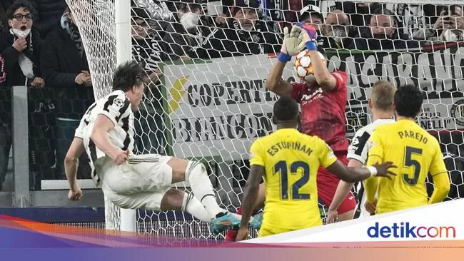 Juventus Buang-buang Peluang, Berujung Dipermalukan Villarreal