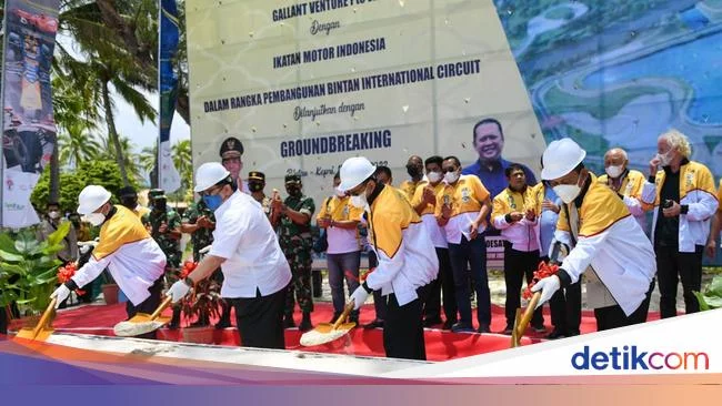 Sirkuit F1 Bintan Mulai Dibangun, Jokowi Dinobatkan Jadi Bapak Otomotif