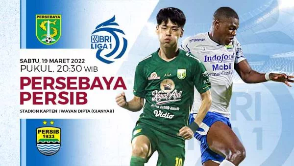 Jadwal Liga 1 Hari Ini: Big Match Persebaya vs Persib, Penentuan Nasib Barito