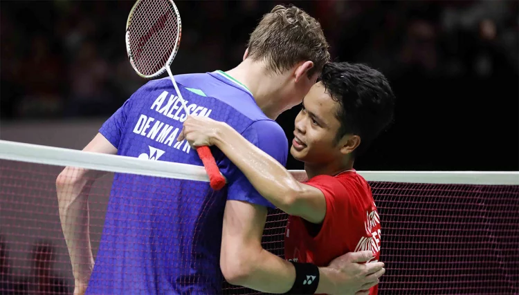 Dibantai Viktor Axelsen, Anthony Ginting Tetap Ukir Sejarah Baru di All England 2022