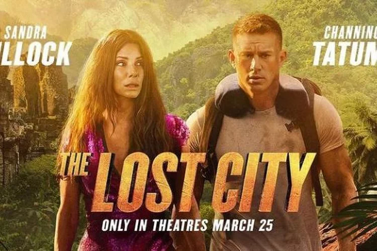 Sinopsis Film THE LOST CITY, Petualangan Penulis Novel Dalam Dunia Karyanya Sendiri