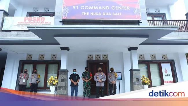 Kapolri Tinjau 91 Command Center di Bali, Kawal Pengamanan Event Internasional