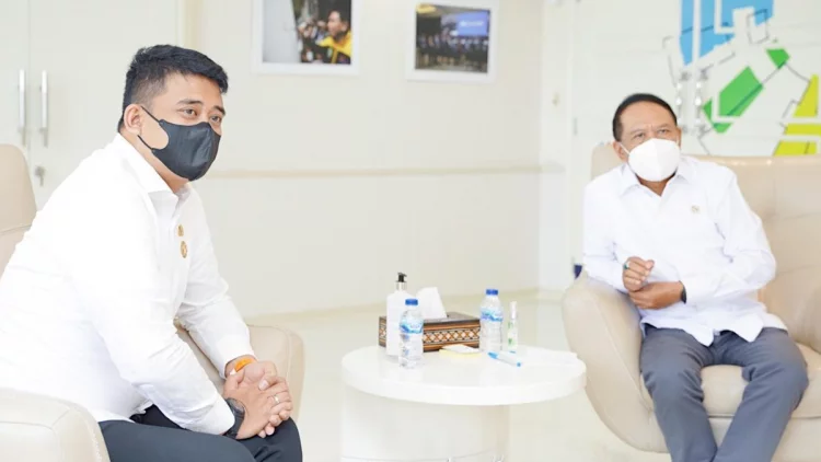 Bobby Nasution Bahas Renovasi Stadion Teladan dengan Menpora, Ingin Berstandar Internasional
