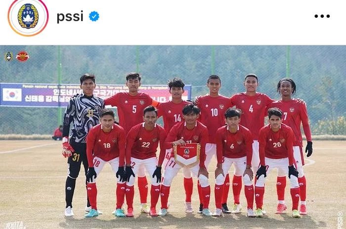Striker Timnas U-19 Indonesia Senang Bisa Cetak Gol dan Tidak Mau Dibantai Lagi dari Tim Korsel