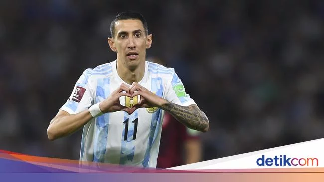 Di Maria Pensiun dari Timnas Argentina Usai Piala Dunia 2022?