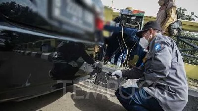 Dishub Magetan Gelar Uji Emisi Kendaraan, Ada 103 Mobil yang Dites