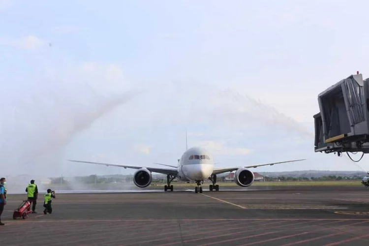 Bertambah Satu Lagi, Rute Penerbangan Internasional Mendarat Perdana di Bandara Ngurah Rai