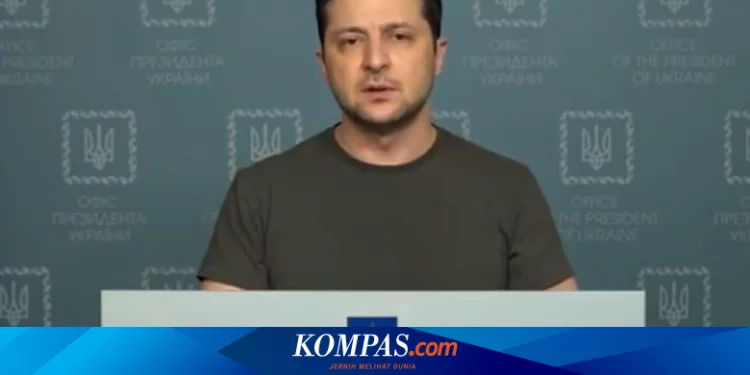 Zelensky Bersedia Ukraina Jadi Netral dan Berkompromi atas Status Wilayah Donbass Timur Halaman all