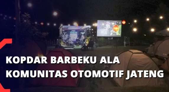 Kopdar Barbeku ala Komunitas Otomotif Jawa Tengah