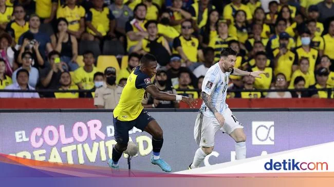 Ekuador Vs Argentina Tuntas 1-1