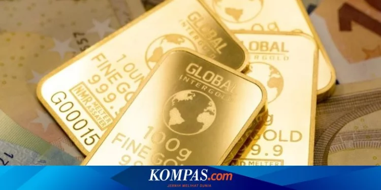 Negosiasi Perdamaian Rusia-Ukraina Bikin Harga Emas Dunia Kian Merosot