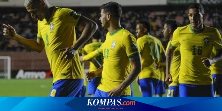Brasil ke Puncak Ranking FIFA Setelah 5 Tahun, Indonesia Naik Peringkat Halaman all
